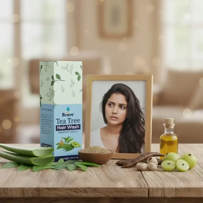 Tea Tree Hair wash(Shampoo)-100 ml